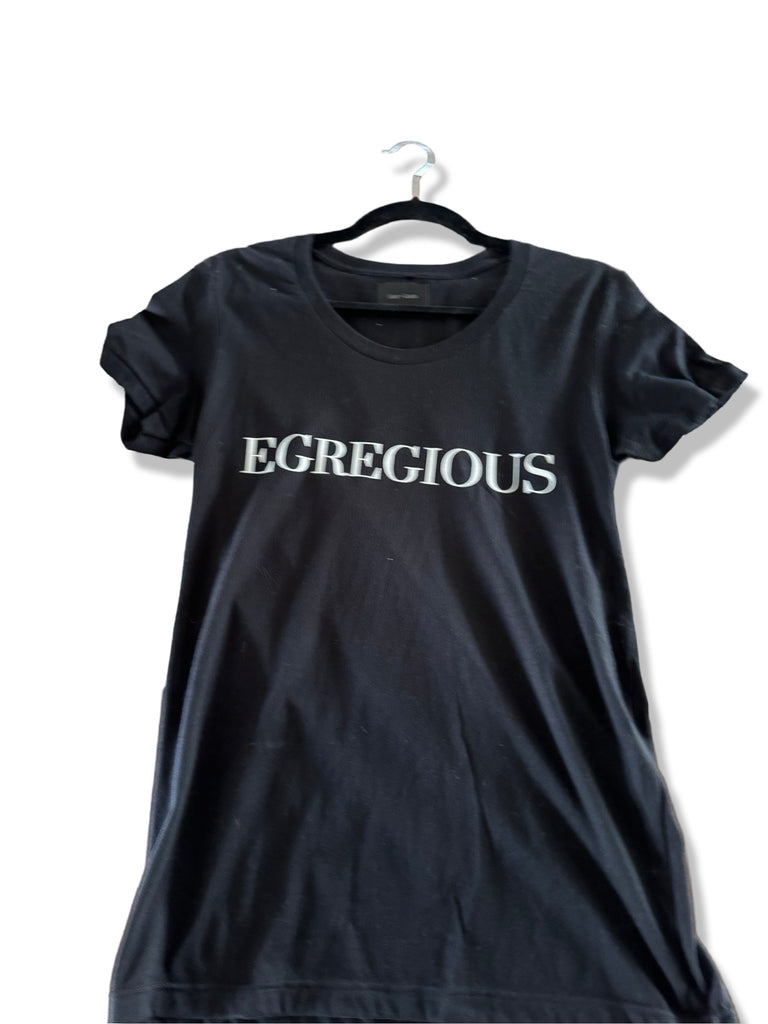 Egregious Women T shirt Medium (Long Torso)