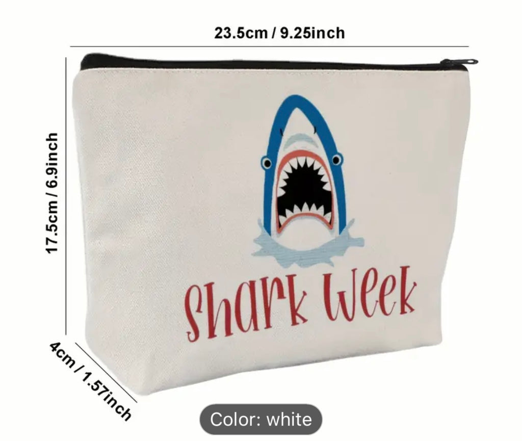 Shark Week Catch All Small Bag