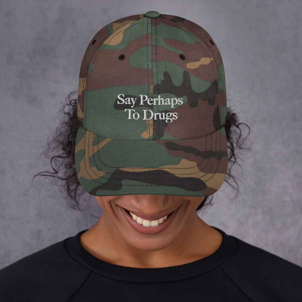 Say Perhaps To Drugs Dad hat