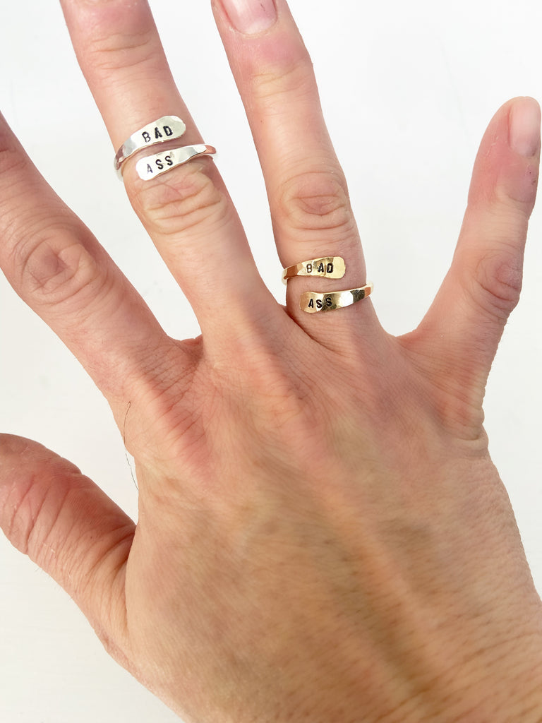 Boss Babe Wrap Ring Lux Luca