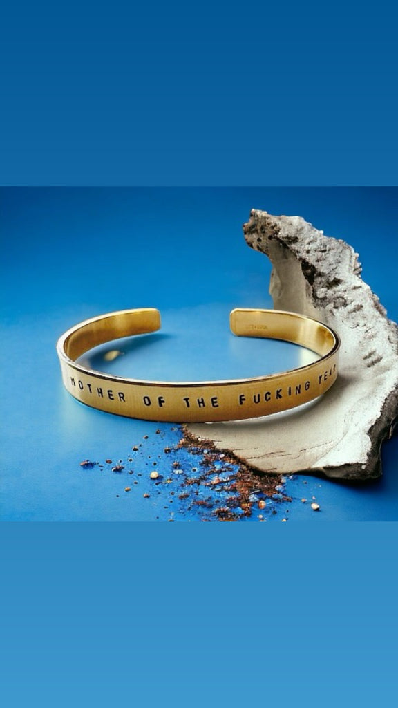 Mother Of The Fucking Year Cuff Bracelet