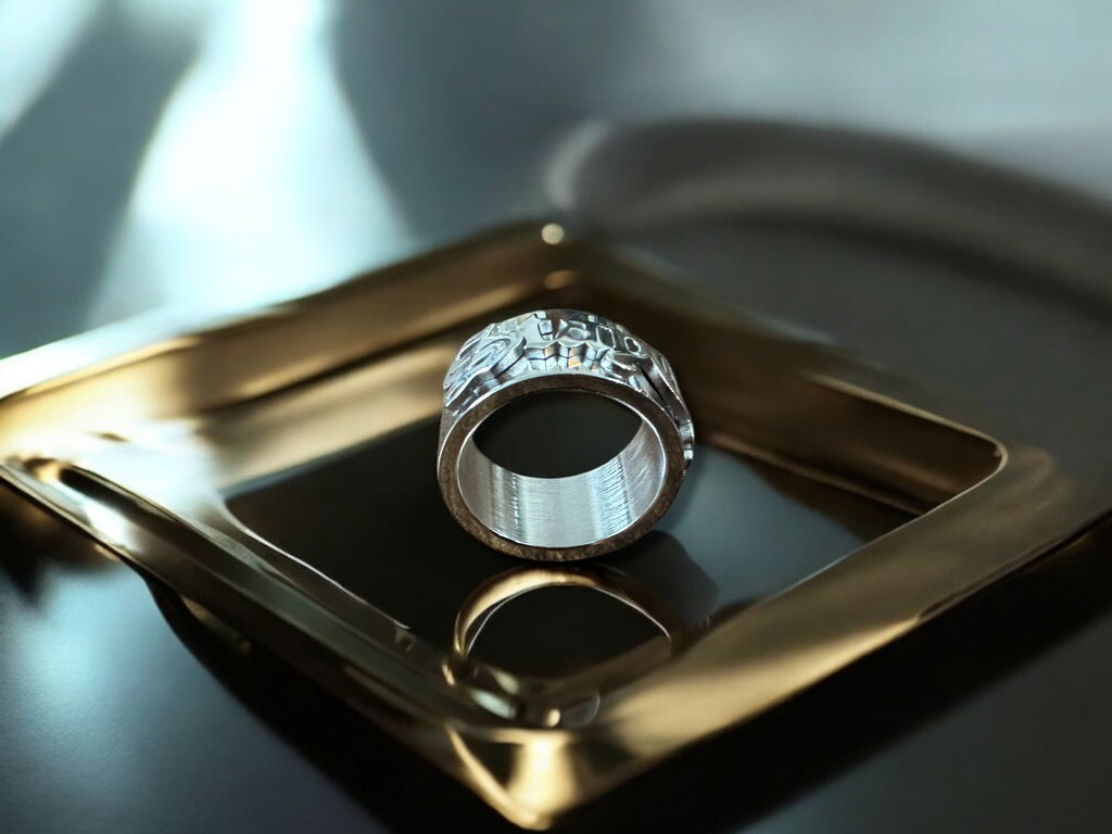 Stay cunty Raised Cigar Band Ring