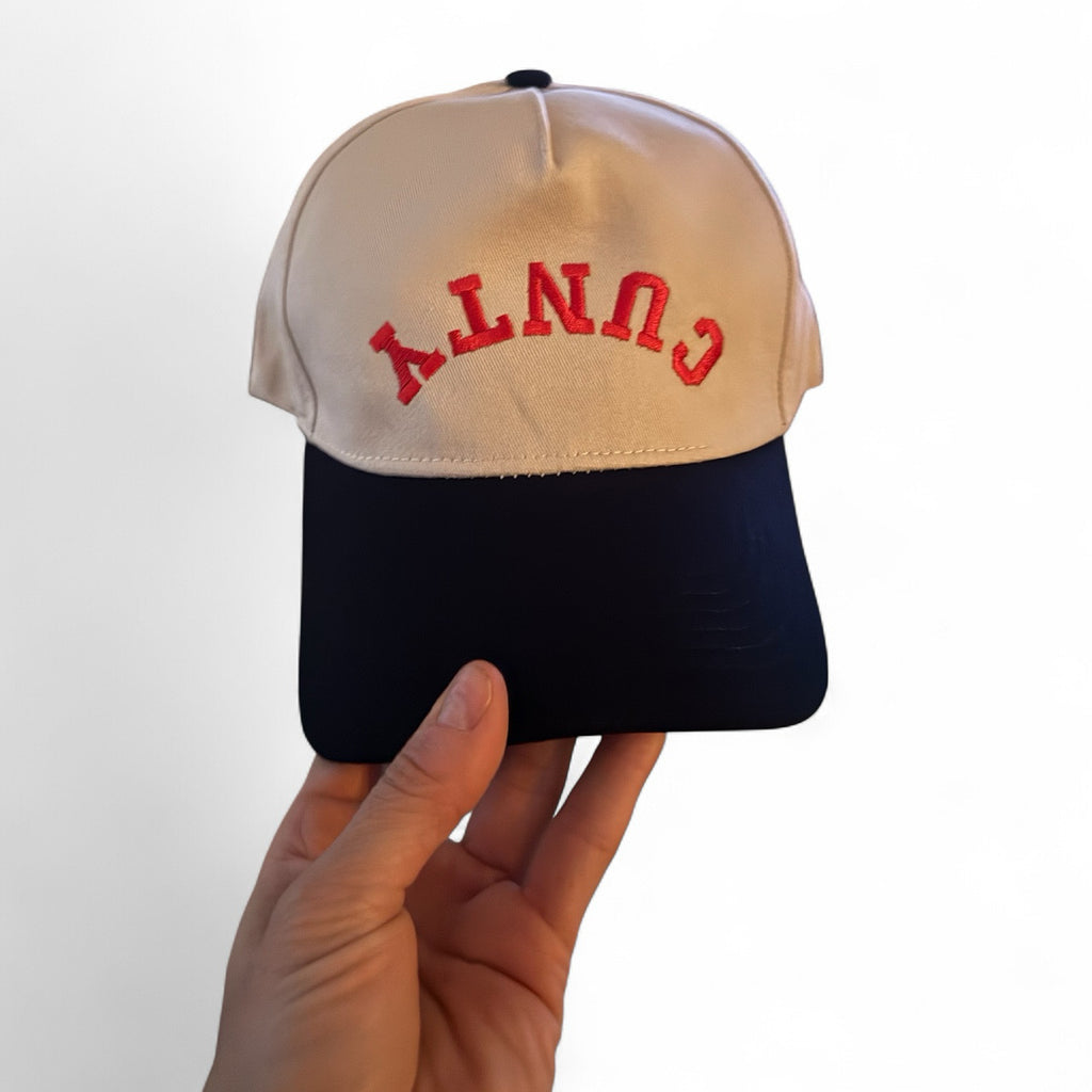Cunty Embroidered Snapback Hat