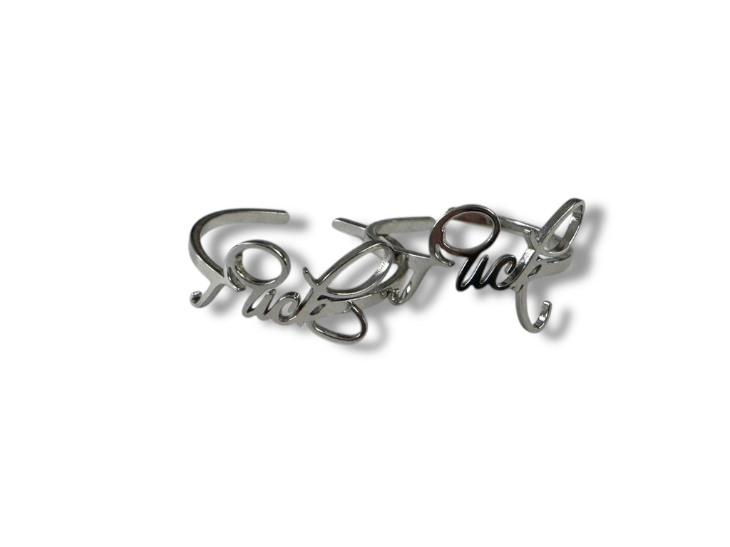 Fuck Script Ring Adjustable