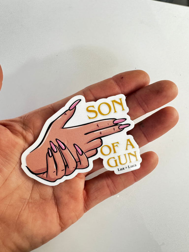 Son Of A Gun Sticker