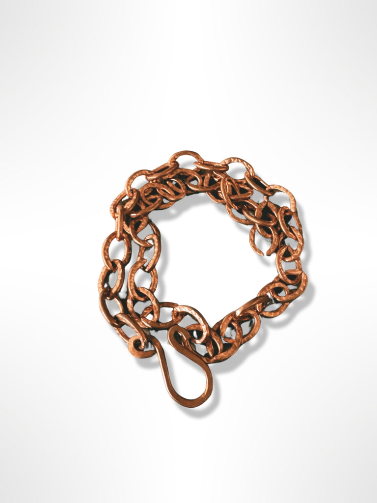 Solid Copper Wrap Bracelet