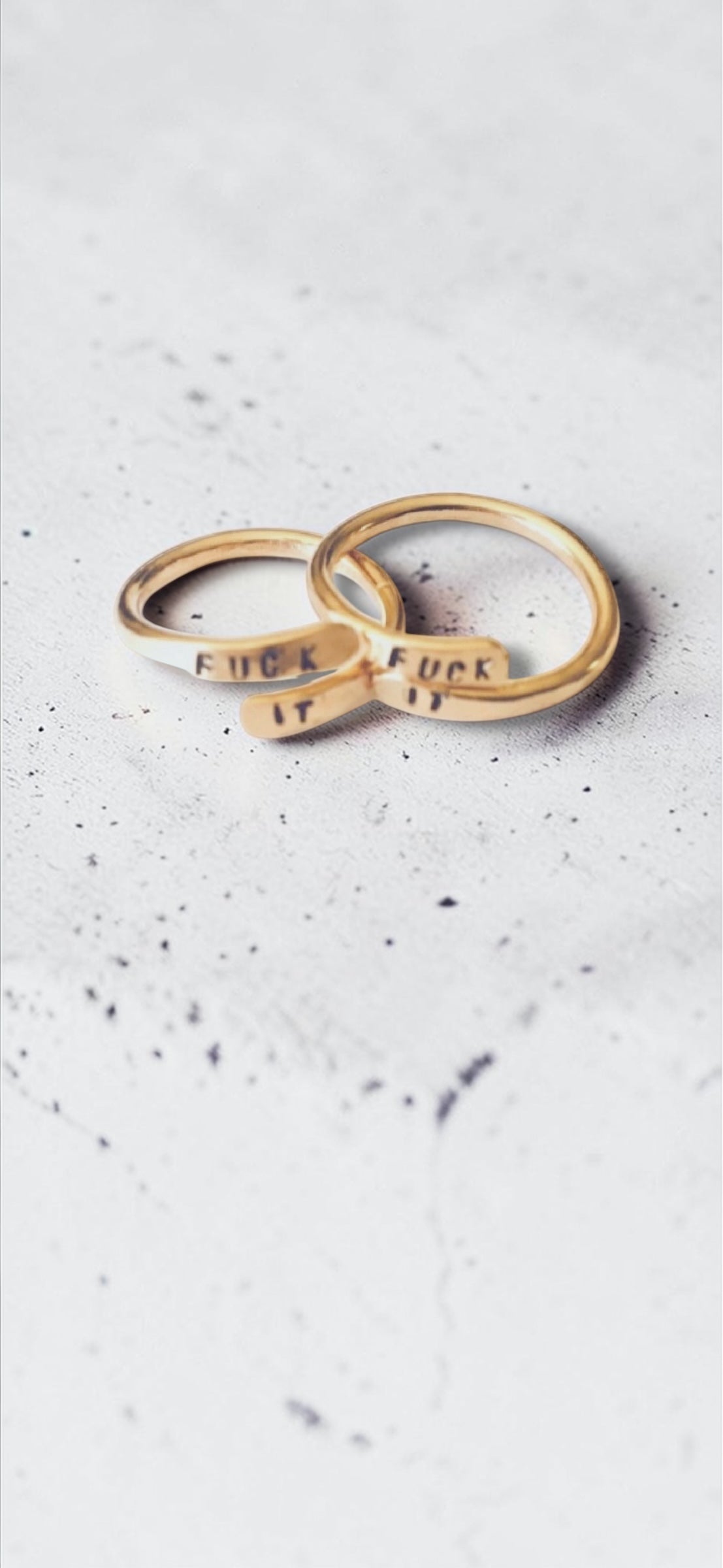 Fuck It Wrap Ring | Ring Stack | Lux + Luca