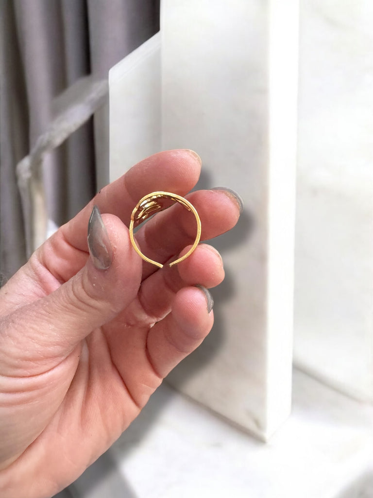 Cunty Stainless Steel Adjustable Ring