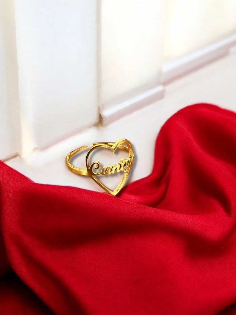 Cunty Stainless Steel Adjustable Ring