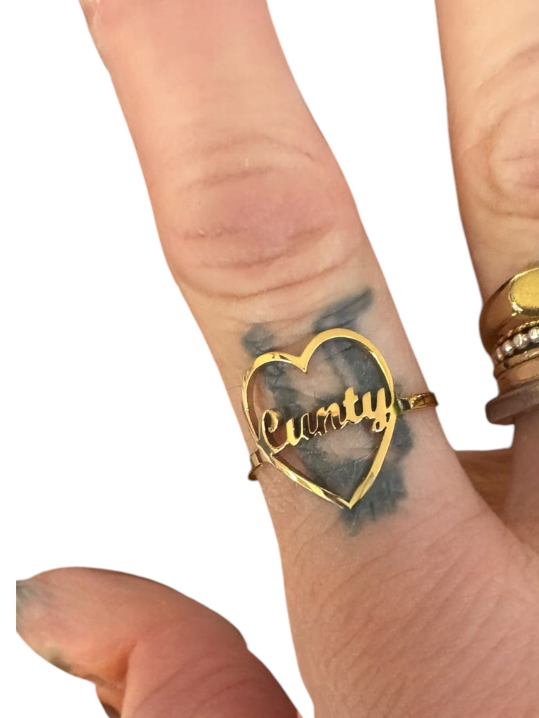 Cunty Stainless Steel Adjustable Ring