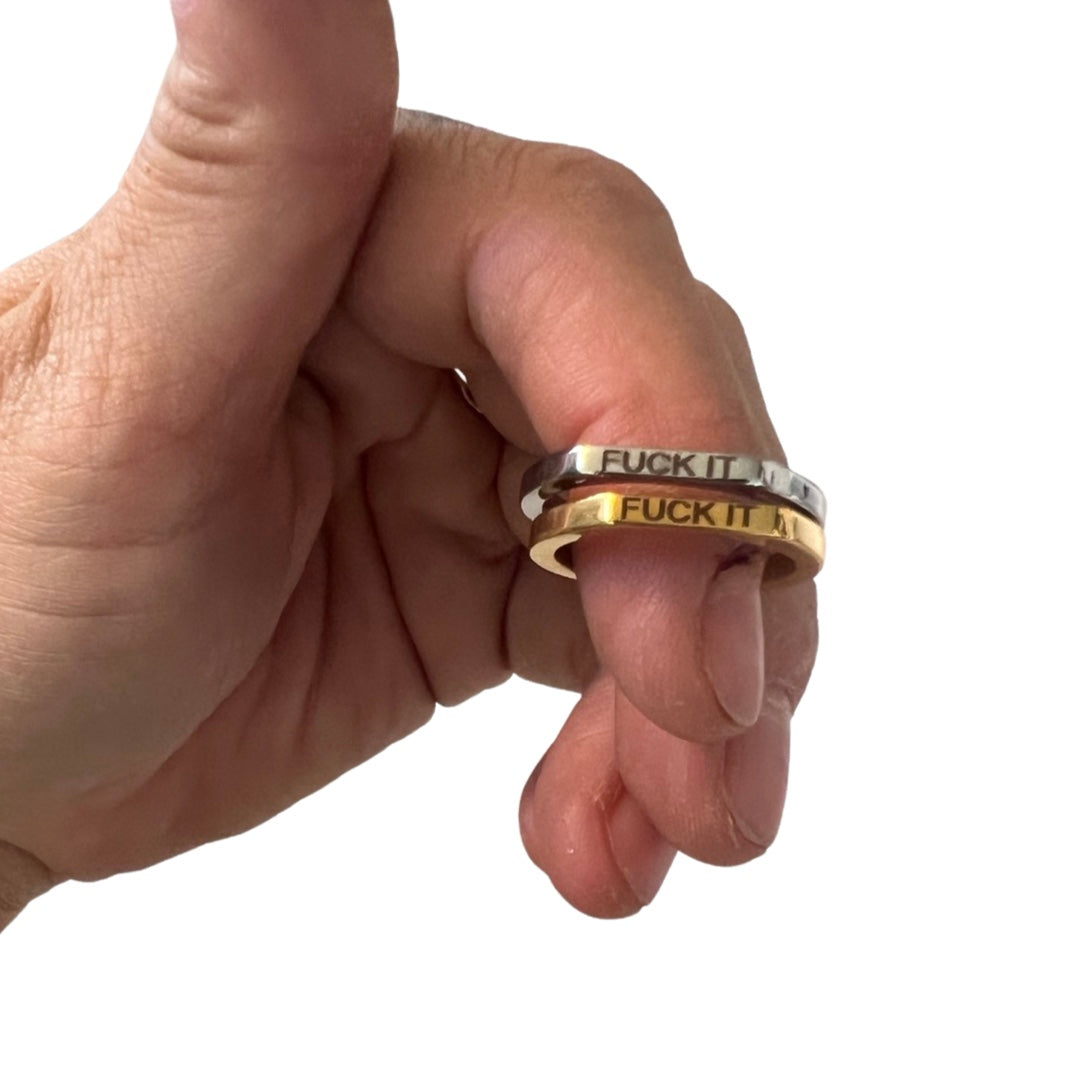 FUCK IT SIGNET RING 箱あり Fuck It Signet Ring – HUF WORLDWIDE - EU