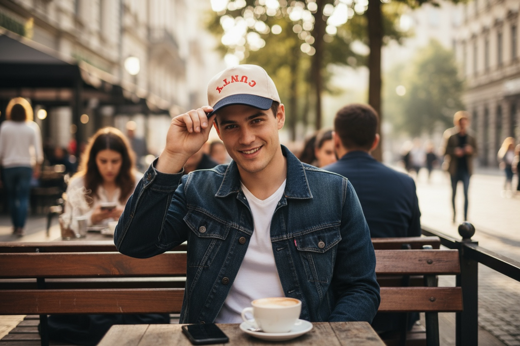 Cunty Embroidered Snapback Hat