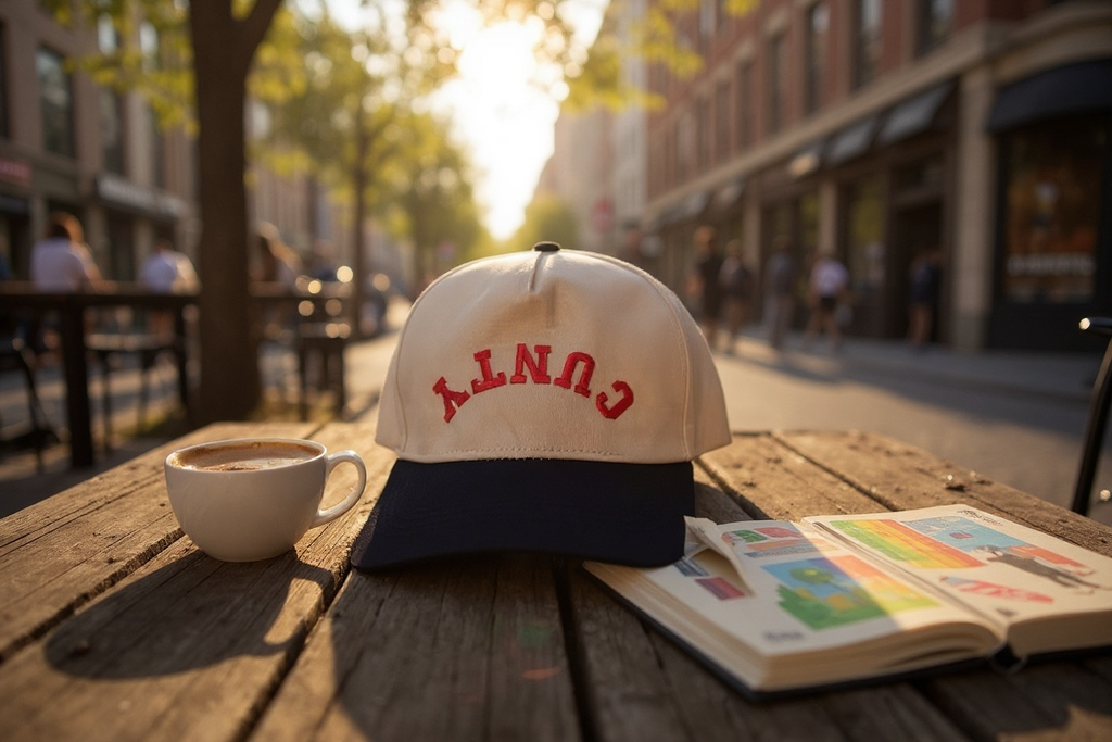 Cunty Embroidered Snapback Hat