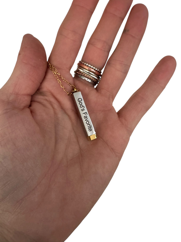 God’s Favorite Cunt Pull Out Necklace