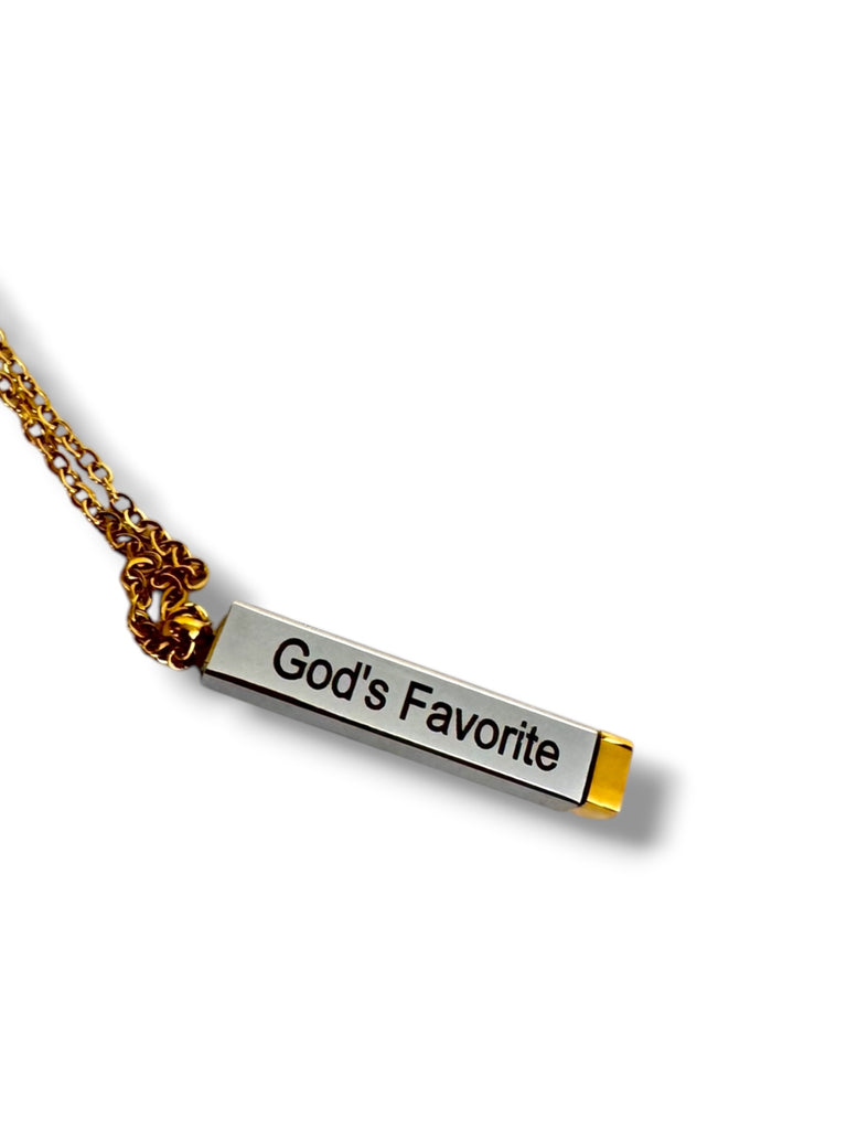 God’s Favorite Cunt Pull Out Necklace