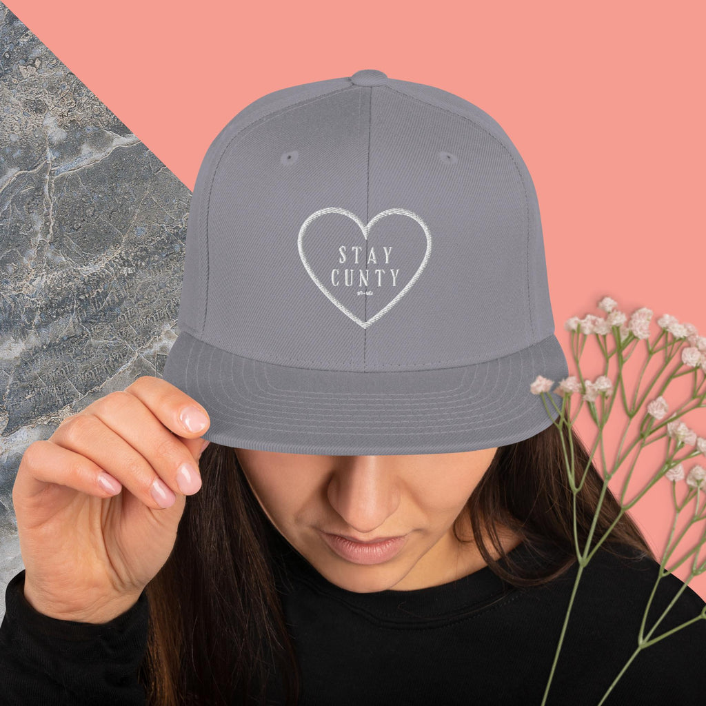 Stay Cunty Snapback Hat