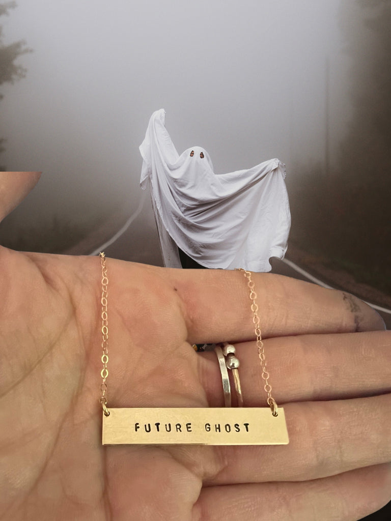 Future Ghost Bar Necklace