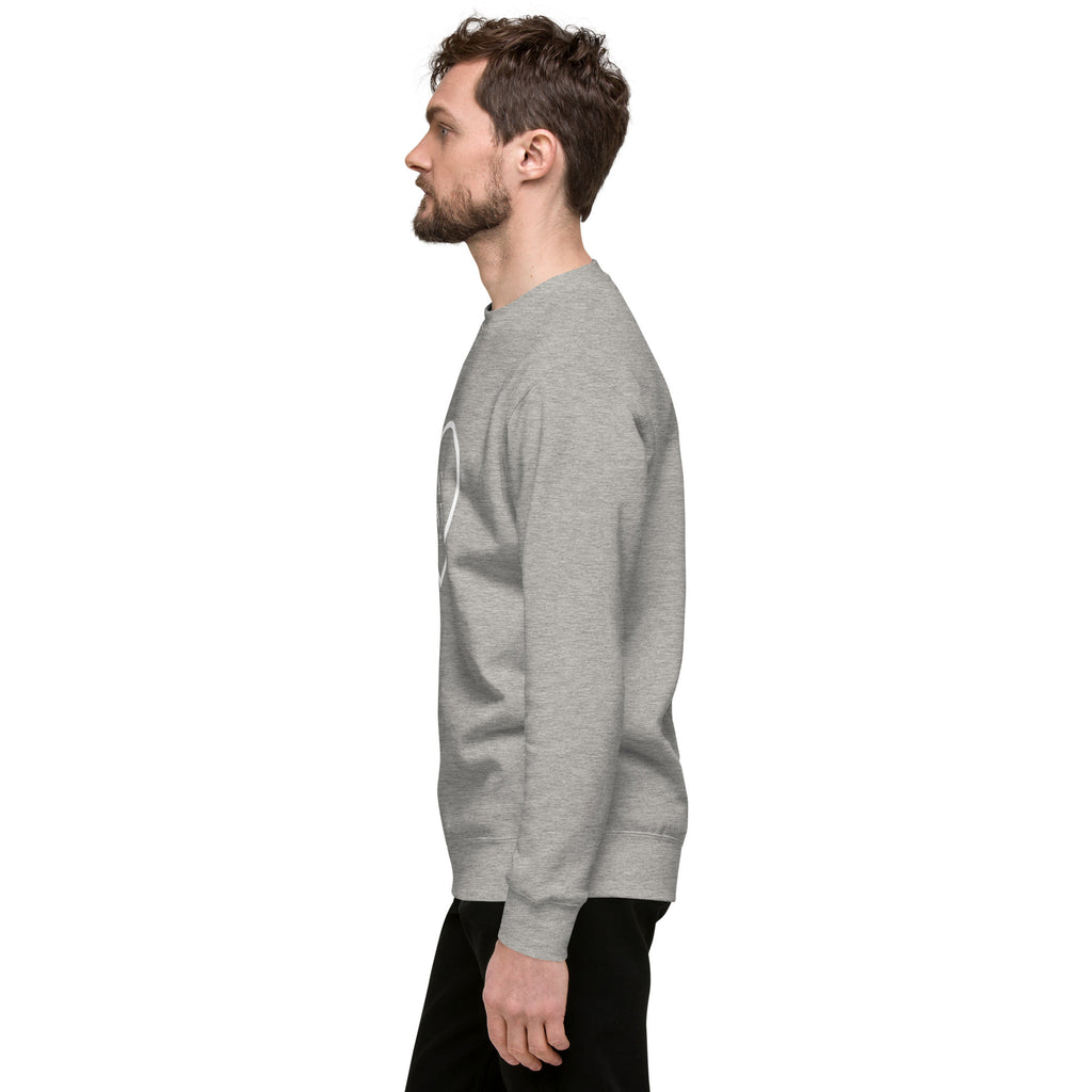Stay Cunty Heart Unisex Premium Sweatshirt