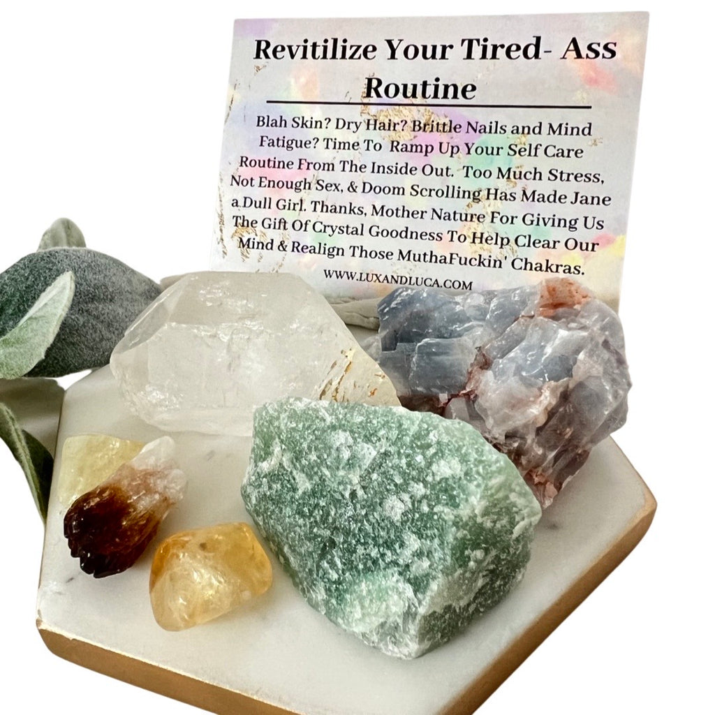 Revitalize Your Tired Ass Routine Sweary Gift Box
