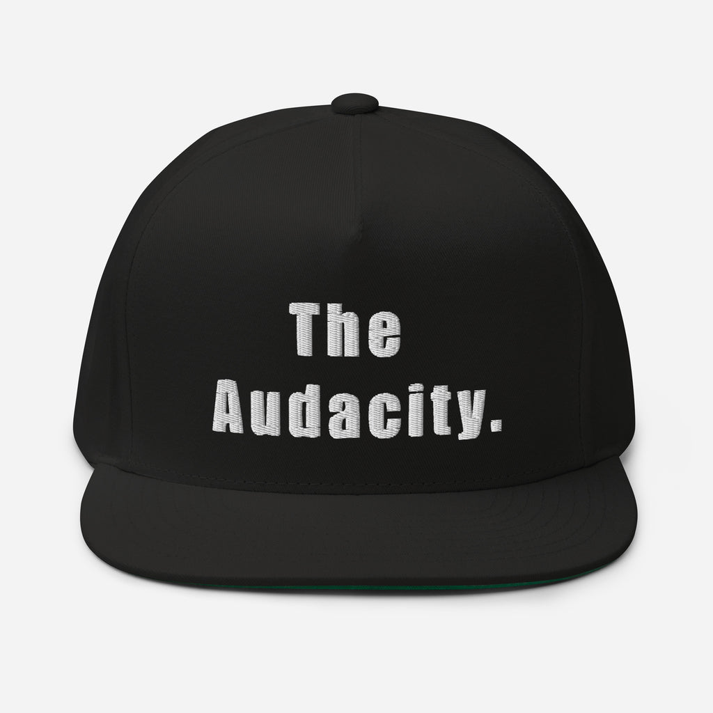 The Audacity Flat Bill Cap