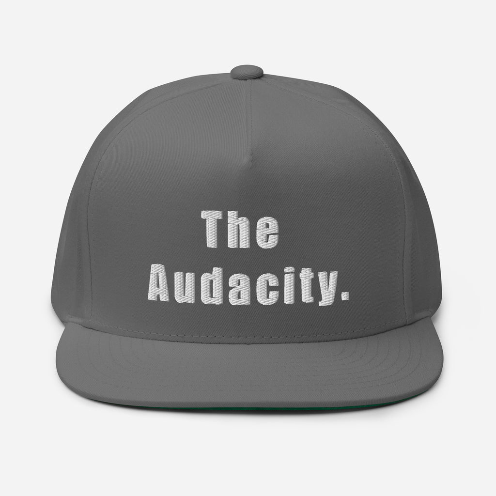 The Audacity Flat Bill Cap