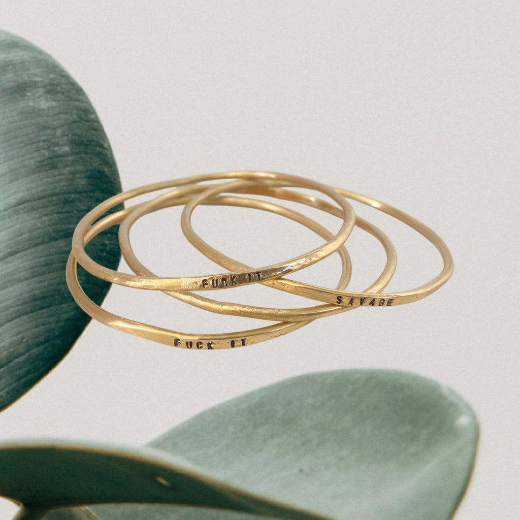 Inspirational bangles