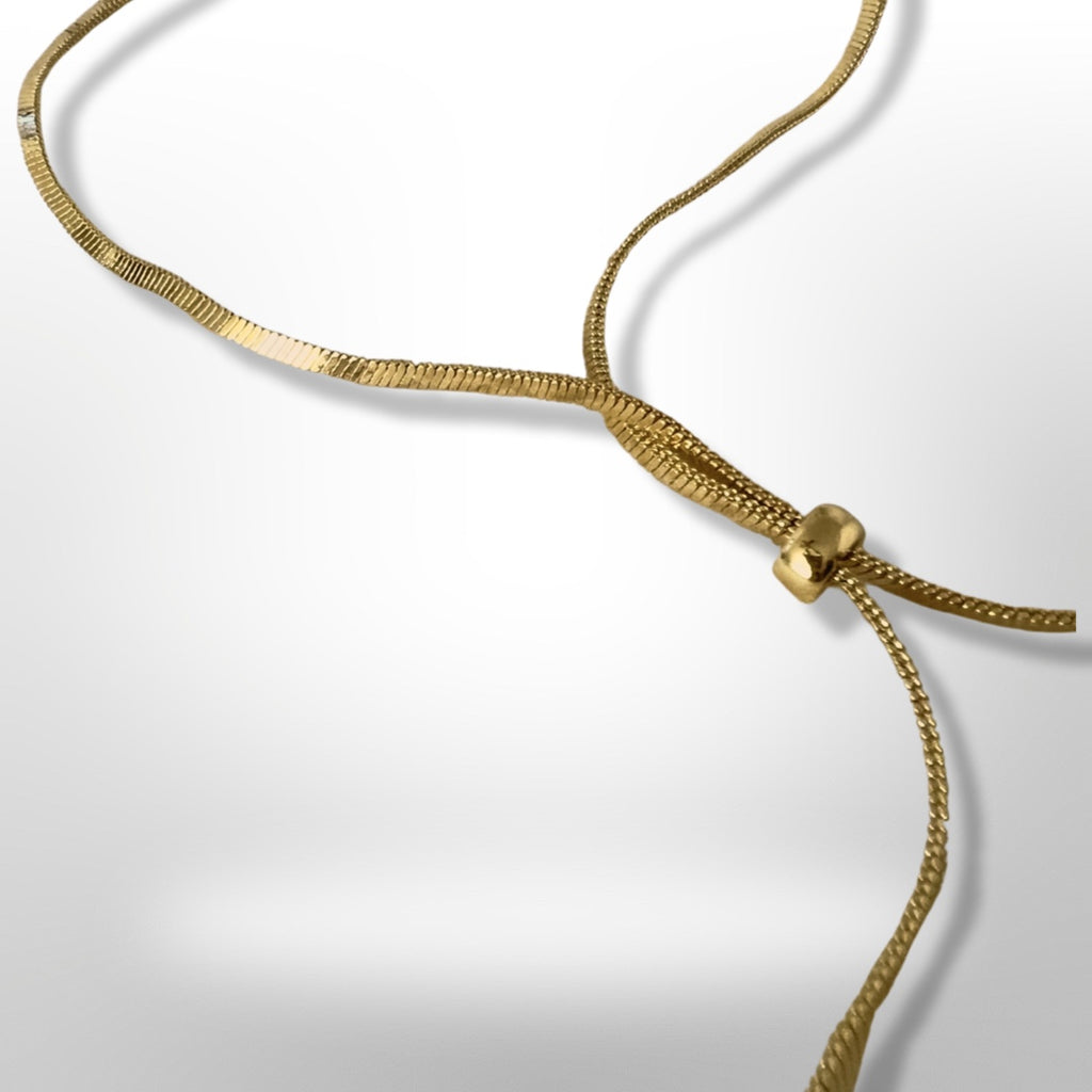 Beatrice Bolo Tie Style Fidget Necklace