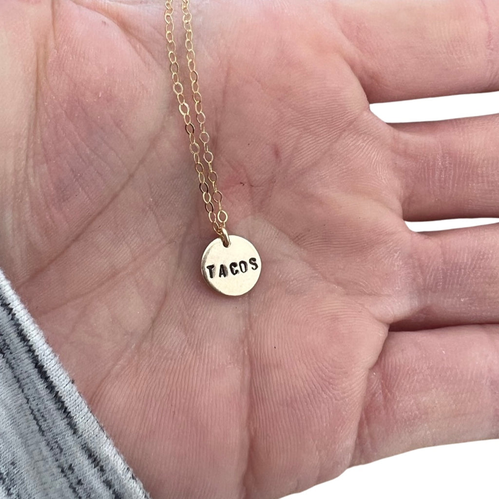 Tacos Charm Necklace