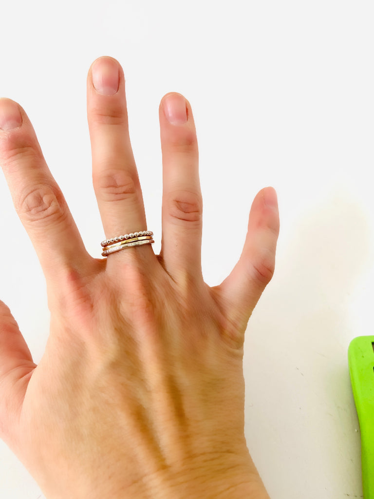 Francesca Ring Stack | Lux + Luca