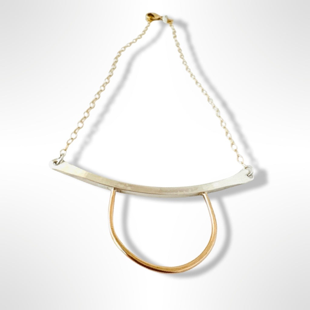 Chloe Wide Arc Necklace