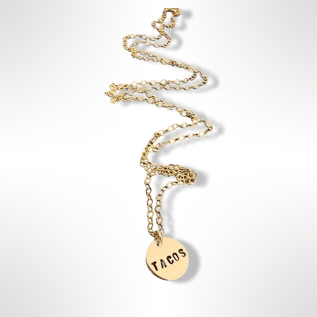 Tacos Charm Necklace