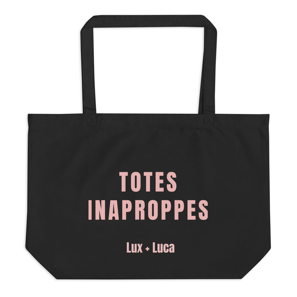 Totes Inaproppes Large organic tote bag